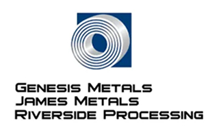 Genesis Metals, James Metals and Riverside Processing logo